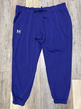 Under Armour womens Royal Blue Jogger Sweatpants